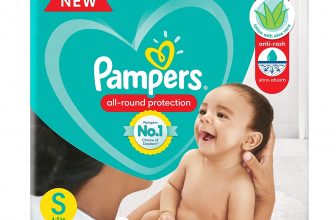 Pampers All round Protection Pants, Small size baby diapers (SM) 86 Count, Lotion with Aloe Vera