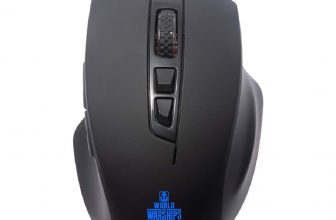 Ant Esports GM200W Optical Wired Gaming Mouse | 6 Programmable Buttons, 3200 DPI Adjustable and 7 Breathing Lights – Black