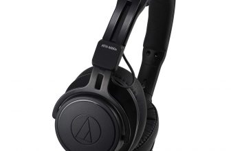 Audio-Technica ATH-M60X Wired On Ear Headphone without Mic (Black)