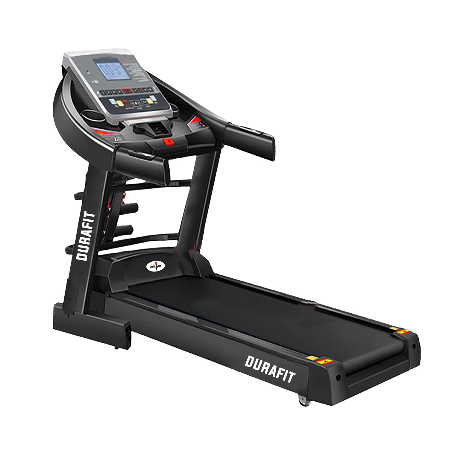 Durafit Panther Multifunction 2.75 HP (5.5 HP Peak) DC Motorized Treadmill with Auto Incline