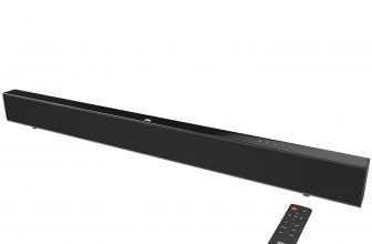 JBL Cinema SB110, Dolby Digital Soundbar with Built-in Subwoofer for Deep Bass, Home Theatre with Remote, HDMI ARC & Bluetooth Connectivity (110W)