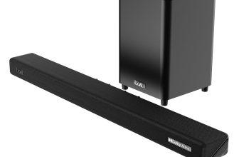 boAt Newly Launched Aavante Bar 4100DA Bluetooth Soundbar with Dolby Atmos 3D Cinematic Sound,300W RMS Signature Sound,3.1.2 Channel, BT v5.3,Multi-Connectivity&EQ Modes &Remote Control(Premium Black)